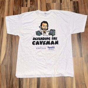 Harrah’s Las Vegas caveman t-shirt unisex XL